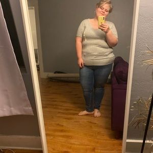 PLUS SIZE gray shirt